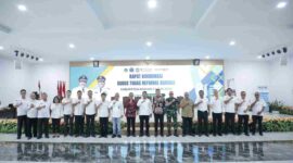Wabup Asahan Rianto membuka Rapat Gugus Tugas Reforma Agraria 2026