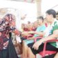 Ketua TP PKK Asahan Yusnila Indriati Taufik menghadiri Bhakti Sosial Keagamaan dan mengunjungi panti asuhan serta panti jompo di Kisaran.