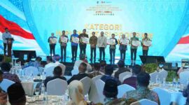 Bupati Asahan Taufik Zainal Abidin menghadiri Apresiasi Pemerintah Daerah Berprestasi 2026 di Batam.