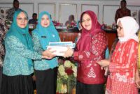TP PKK Asahan mengikuti evaluasi lima kategori lomba tingkat Provinsi Sumatera Utara, meliputi UP2K, IVA Test, administrasi, PAAR, dan Hatinya PKK.