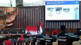 Presiden Prabowo Subianto menyampaikan Keterangan Pemerintah atas Rancangan Undang-Undang (RUU) tentang APBN Tahun Anggaran 2027 beserta Nota Keuangan dan dokumen pendukungnya dalam Rapat Paripurna Pembukaan Masa Persidangan I DPR RI Tahun Sidang 2026–2027 di Gedung Nusantara, Kompleks Parlemen, Jakarta, Jumat, 14 Agustus 2026. Foto: BPMI Setpres