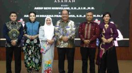 Pemkab Asahan menggelar pisah sambut Kapolres, melepas AKBP Revi Nurvelani dan menyambut AKBP Adi Dharma Pramudhita.