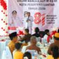 Temu Ramah dan Sarasehan HUT ke-81 Kemerdekaan Republik Indonesia di Rumah Dinas Wali Kota, Jalan M.H. Sitorus, Kelurahan Teladan, Kecamatan Siantar Barat, Senin (17/8/2026) siang.