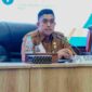 Penjabat Sekretaris Daerah (Pj. Sekda) Kota Medan Erfin Fahrurrazi pada kegiatan Evaluasi Parameter dan Dokumen Pendukung Innovative Government Award (IGA) 2026 di Ruang Rapat 3, Lantai 4 Kantor Wali Kota Medan, Selasa, 18 Agustus 2026.