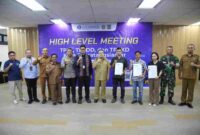 High Level Meeting (HLM) TPID, TP2DD, dan TPAKD di Lantai 4 Kantor Perwakilan Bank Indonesia (KPw BI) Pematangsiantar, Jalan H. Adam Malik, Selasa (18/8/2026).