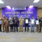 High Level Meeting (HLM) TPID, TP2DD, dan TPAKD di Lantai 4 Kantor Perwakilan Bank Indonesia (KPw BI) Pematangsiantar, Jalan H. Adam Malik, Selasa (18/8/2026).