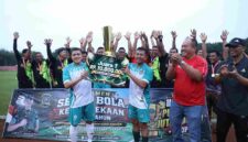 FC Polres Asahan menjuarai Piala Dandim 0208 Asahan setelah menang 2-1 atas FC KONI Asahan pada final Turnamen Kemerdekaan ke-81 di Kisaran.