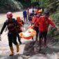 Bocah 8 tahun yang hanyut di Sungai Bah Sosopan Pematangsiantar ditemukan meninggal setelah tiga hari pencarian di Jembatan Sigagak.