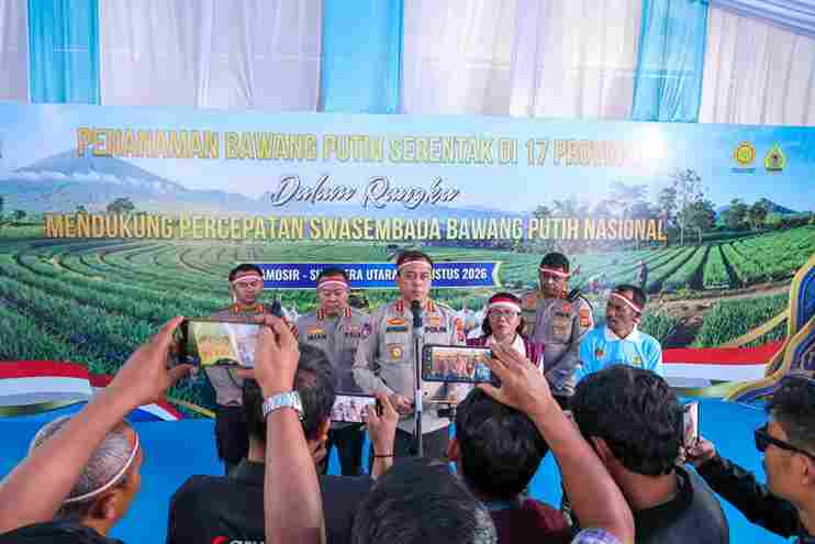 Direktur Pembinaan Masyarakat (Dirbinmas) Polda Sumut Kombes Pol. Afriadi Lemana di Samosir, Rabu (19/8/2026).