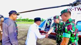 Pangdam I/Bukit Barisan Mayjen TNI Hendy Antariksa berkunjung ke Simalungun.