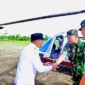 Pangdam I/Bukit Barisan Mayjen TNI Hendy Antariksa berkunjung ke Simalungun.