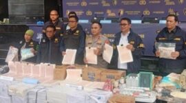 Konferensi Pers Polda Metro jaya dan DJP.