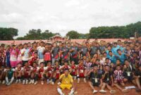 Bupati Asahan Taufik Zainal Abidin, S.Sos., M.Si., di Stadion Mutiara Kisaran, Rabu (19/8/2026) sekitar pukul 16.30 WIB.