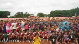 Bupati Asahan Taufik Zainal Abidin, S.Sos., M.Si., di Stadion Mutiara Kisaran, Rabu (19/8/2026) sekitar pukul 16.30 WIB.
