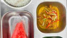 Salah satu menu makanan MBG.