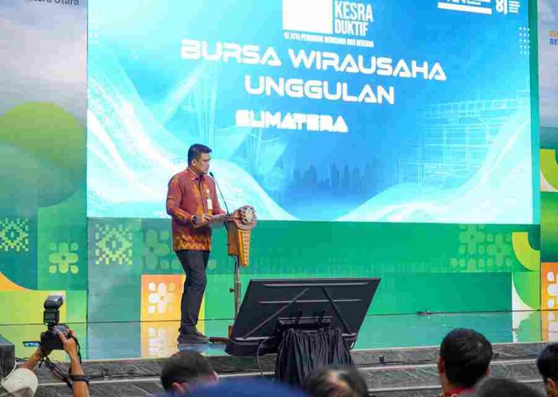 Bursa Wirausaha Unggulan Sumatera Utara di Universitas Sumatera Utara (USU), Kamis (20/8/2026).