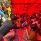 Wapres Gibran meninjau SD Inpres LXXVI Wairklau di Sikka yang menjadi posko pengungsian dan memastikan kebutuhan anak tetap diperhatikan.