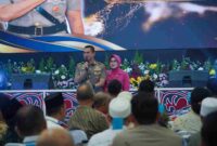 kenal pamit Wakapolda Sumatera Utara di Aula Tribrata Mapolda Sumut, Jumat (21/8/2026). Pergantian tersebut ditandai dengan beralihnya jabatan Wakapolda Sumut dari Brigjen Pol. Sonny Irawan kepada Brigjen Pol. Naek Pamen Simanjuntak.