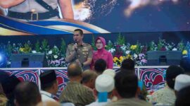kenal pamit Wakapolda Sumatera Utara di Aula Tribrata Mapolda Sumut, Jumat (21/8/2026). Pergantian tersebut ditandai dengan beralihnya jabatan Wakapolda Sumut dari Brigjen Pol. Sonny Irawan kepada Brigjen Pol. Naek Pamen Simanjuntak.