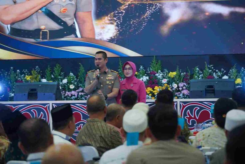 kenal pamit Wakapolda Sumatera Utara di Aula Tribrata Mapolda Sumut, Jumat (21/8/2026). Pergantian tersebut ditandai dengan beralihnya jabatan Wakapolda Sumut dari Brigjen Pol. Sonny Irawan kepada Brigjen Pol. Naek Pamen Simanjuntak.
