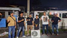 Tim Jatanras Polres Simalungun mengamankan terduga pencuri AC dari rumah kosong di Nagori Pamatang Simalungun setelah mendengar teriakan warga.
