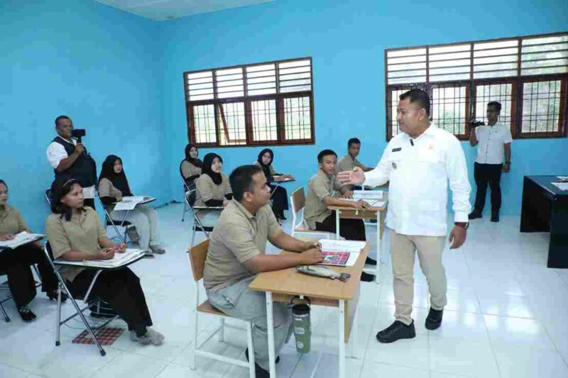 Wakil Bupati Asahan membuka Pemagangan Nasional 2026.