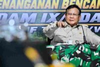 Presiden Prabowo Subianto di Posko Penanganan Gempa Bumi, Batalyon Yonif TP 834/WM, Kabupaten Nagekeo, NTT, Rabu (26/8/2026).