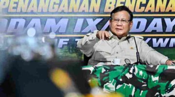 Presiden Prabowo Subianto di Posko Penanganan Gempa Bumi, Batalyon Yonif TP 834/WM, Kabupaten Nagekeo, NTT, Rabu (26/8/2026).