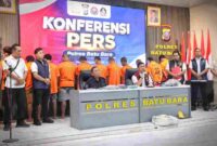 Polres Batu Bara mengungkap 10 perkara pencurian dengan pemberatan (curat) dan pencurian kendaraan bermotor (curanmor) dalam periode 16 Juli hingga 26 Agustus 2026.