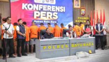 Polres Batu Bara mengungkap 10 perkara pencurian dengan pemberatan (curat) dan pencurian kendaraan bermotor (curanmor) dalam periode 16 Juli hingga 26 Agustus 2026.
