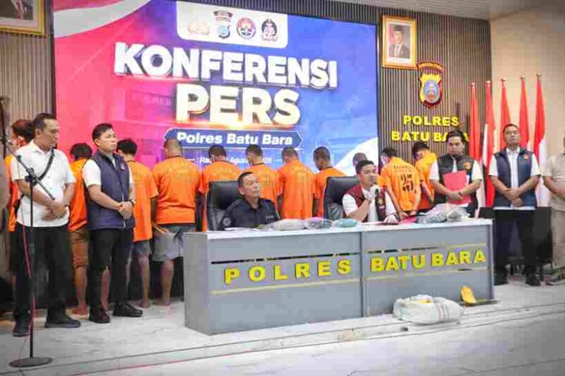 Polres Batu Bara mengungkap 10 perkara pencurian dengan pemberatan (curat) dan pencurian kendaraan bermotor (curanmor) dalam periode 16 Juli hingga 26 Agustus 2026.