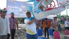 Wabup Asahan Rianto membuka Festival Layang-Layang 2026.