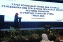 Bupati Asahan Taufik Zainal Abidin mengikuti Rakor Stunting Regional Sumatera 2026