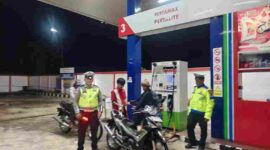 Satlantas Polres Simalungun menggelar patroli malam di jalur Pematangsiantar-Saribudolok dan sejumlah titik strategis untuk mencegah gangguan kamtibmas.