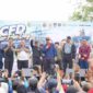 Gelaran Car Free Day (CFD) di Jalan Sumatera, Kecamatan Medan Belawan, Minggu (30/8/2026).