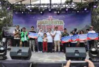 Penutupan kegiatan yang dirangkai dengan Hari Indonesia Menabung Kota Pematangsiantar Tahun 2026 tersebut dihadiri Wali Kota Pematangsiantar Wesly Silalahi, S.H., M.Kn. di Lapangan Adam Malik, Minggu (30/8/2026).