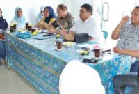 Rapat koordinasi yang digelar di Kantor Camat Tapian Dolok, Kabupaten Simalungun, Senin (23/2/2026).