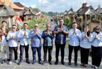 Rombongan Pemkab Simalungun diterima Bupati Bangli Sang Nyoman Sedana Arta pada Selasa (12/5/2026).