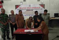 DPRD dan Pemkab Toba menyepakati Ranperda P-APBD 2026.