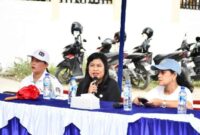 DWP Samosir menggelar layanan kesehatan gratis dan Pap Smear di Pangururan sebagai bagian Germas untuk mendorong deteksi dini penyakit.