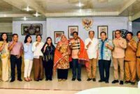 Kunjungan kerja Wali Kota Binjai H. Amir Hamzah bersama istri dan rombongan ke Kabupaten Samosir pada Selasa (1/9/2026).