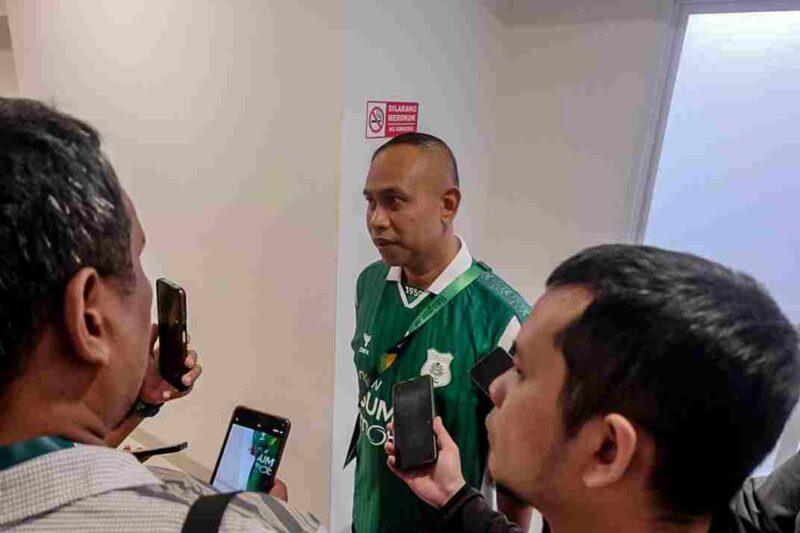 Laga prtandingan sepak bola PSMS Medan Versus Persiku Kudus di Stadion Utama Sumatera Utara, Kuala Namu, Deliserdang, Minggu (20/9/2026). Pertandingan di menangkan oleh PSMS Medan dengan Skor akhir pertandingan 6-0