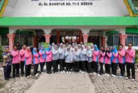 Penasihat Dharma Wanita Persatuan (DWP) Provinsi Sumatera Utara (Sumut) Titiek Sugiharti menghadiri serta membuka Workshop Pendidikan Karakter bagi Siswa-Siswi SMA/SMK Binaan DWP Sumut di Halaman Sekolah SMA Dharma Pancasila Medan, Jalan Dr Mansyur Nomro 71 Medan, Kamis (10/9/2026). 