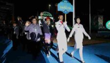Wakil Gubernur Sumatera Utara (Sumut), Surya menghadiri acara pembukaan Musabaqah Tilawatil Qur'an (MTQ) Tingkat Nasional ke XXXI di Kota Semarang, Provinsi Jawa Tengah, Sabtu (12/9/2026) malam.