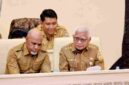 Wakil Gubernur (Wagub) Sumut Surya memaparkan capaian dan langkah taktis Pemerintah Provinsi Sumut dalam Rapat Dengar Pendapat (RDP) bersama Komisi II Dewan Perwakilan Rakyat Republik Indonesia (DPR-RI) di Ruang Rapat Komisi II (KK.III), Gedung Nusantara DPR RI, Senayan, Jakarta, Selasa (15/9/2026). 