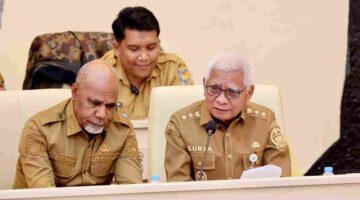 Wakil Gubernur (Wagub) Sumut Surya memaparkan capaian dan langkah taktis Pemerintah Provinsi Sumut dalam Rapat Dengar Pendapat (RDP) bersama Komisi II Dewan Perwakilan Rakyat Republik Indonesia (DPR-RI) di Ruang Rapat Komisi II (KK.III), Gedung Nusantara DPR RI, Senayan, Jakarta, Selasa (15/9/2026). 