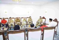 Gubernur Sumatera Utara (Sumut) Bobby Nasution menerima audiensi Pengurus Persatuan Dokter Hewan Indonesia (PDHI) Cabang Sumut di ruang kerja Lantai 10 Kantor Gubernur Sumut Jalan Diponegoro Kota Medan. Senin (7/9/2026).