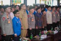 Acara Pengenalan Kehidupan Kampus bagi Mahasiswa Baru (PKKMB) di Jalan Kapten Muchtar Basri, Kota Medan, Senin (28/9/2026).