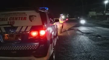 Patroli Malam Sat Lantas Polres Simalungun Sasar Jalur Pematangsiantar–Perdagangan