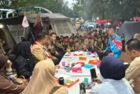 Wabup Asahan Rianto mengunjungi kontingen Jamnas XII 2026 di Cibubur.